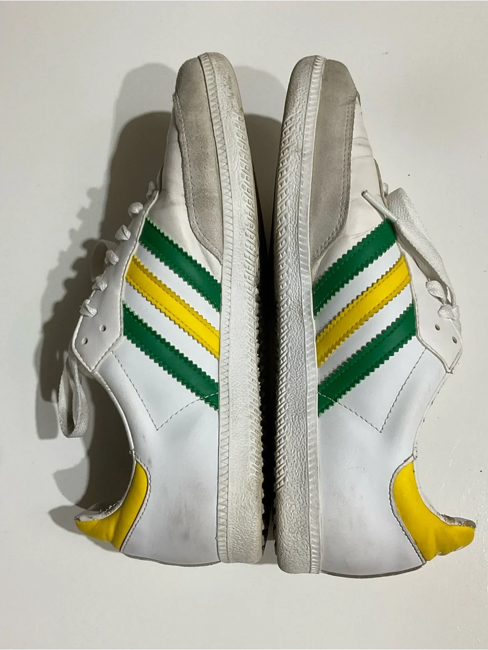 Adidas OG Samba Brazil World Cup Green / Yellow Sneakers Men's US 7
